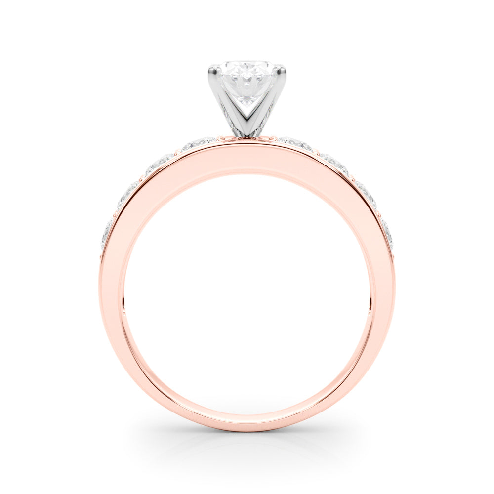 ENGAGEMENT RINGS SINGLE ROW CHANNEL SET - Image 4