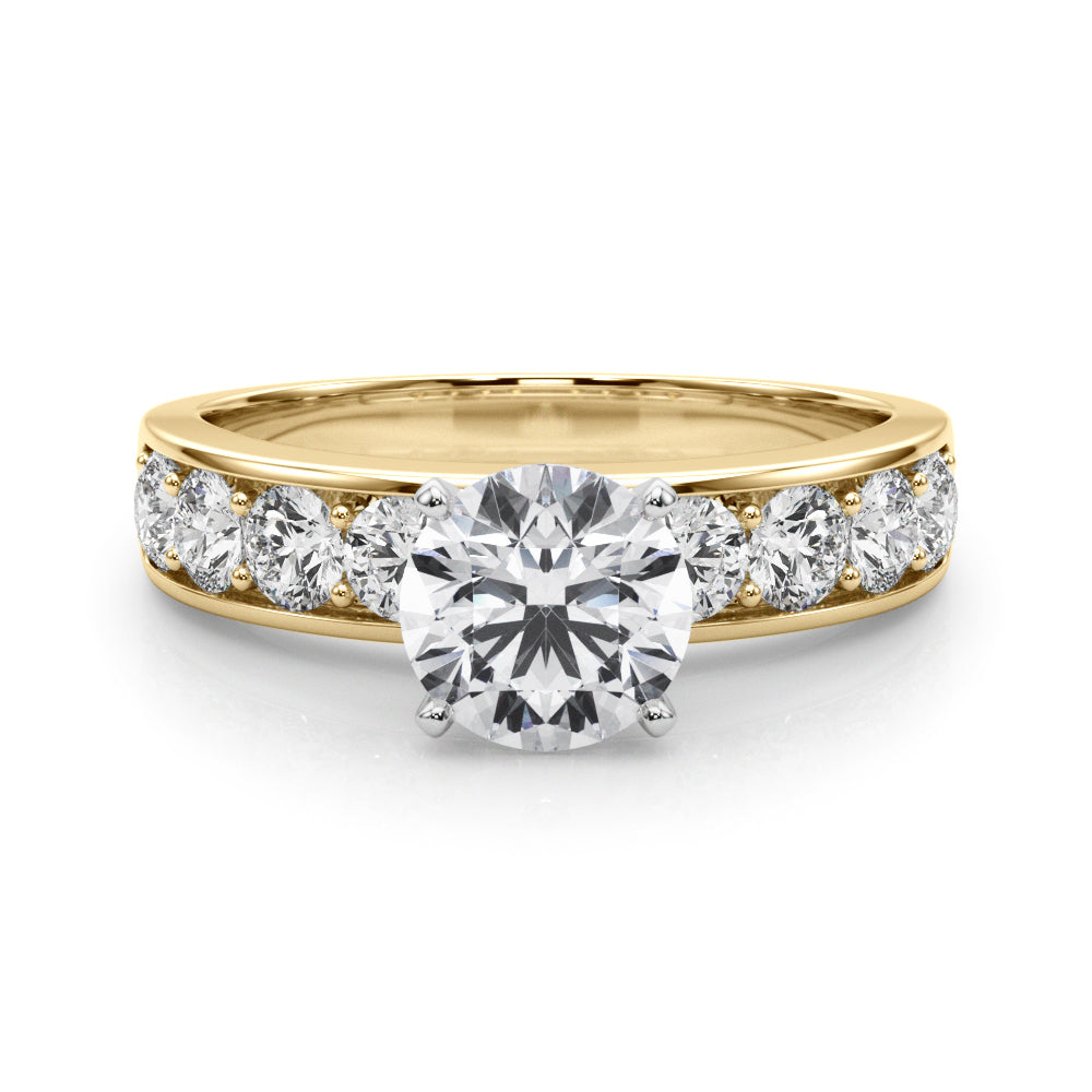 ENGAGEMENT RINGS SINGLE ROW CHANNEL SET - Image 5