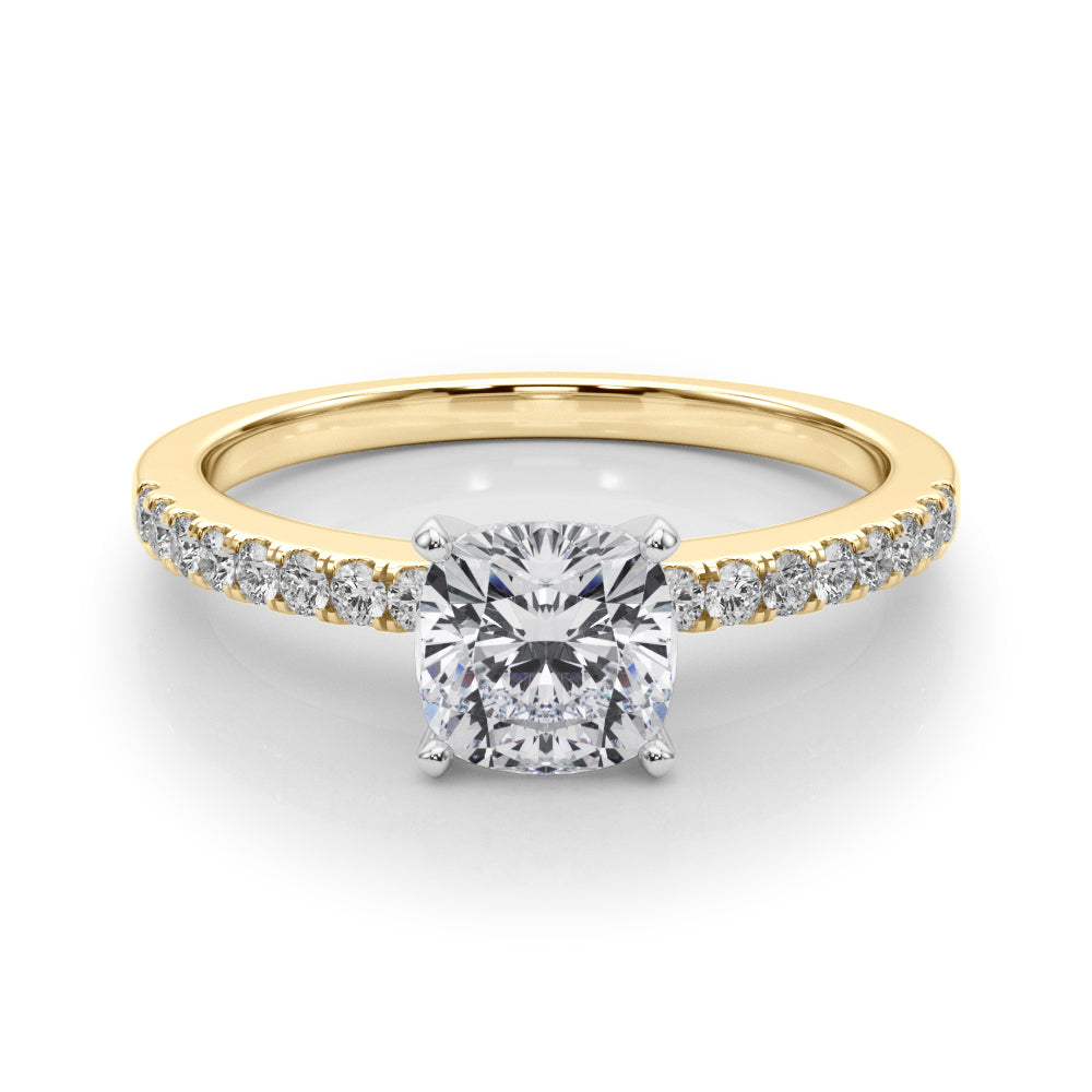 ENGAGEMENT RINGS SINGLE ROW PRONG SET - Image 9