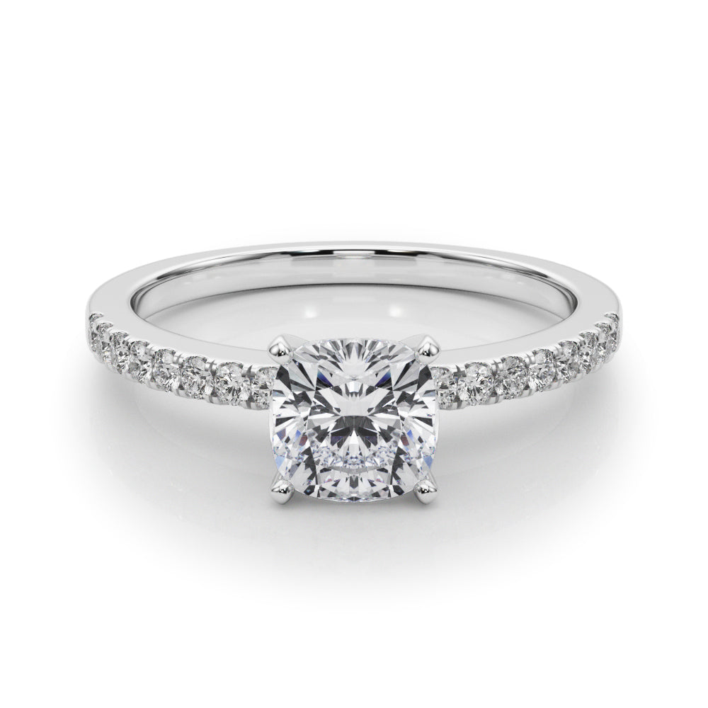 ENGAGEMENT RINGS SINGLE ROW PRONG SET - Image 10