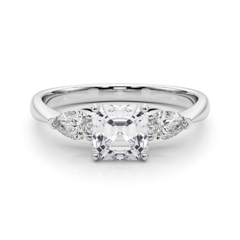 ENGAGEMENT RINGS 3 STONE PEAR - Image 9