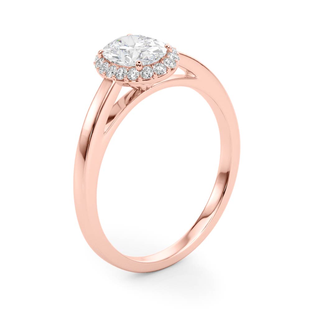 ENGAGEMENT RINGS HALO OVAL - Image 5