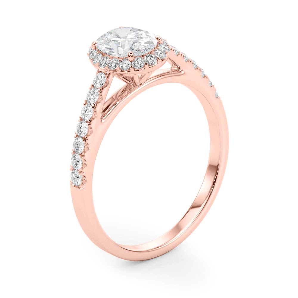 ENGAGEMENT RINGS HALO OVAL - Image 6
