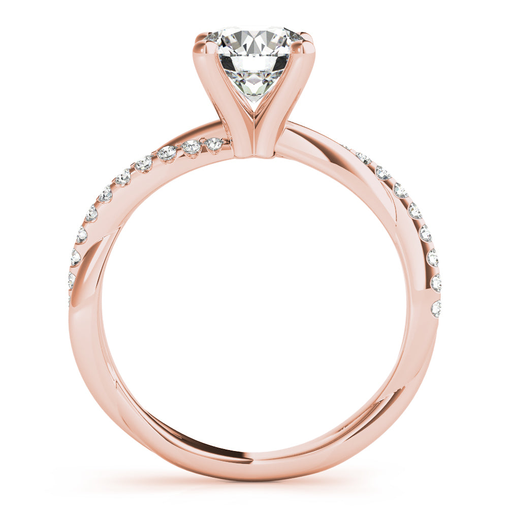 TWISTED DIA SHANK ENGAGEMENT RING - Image 10