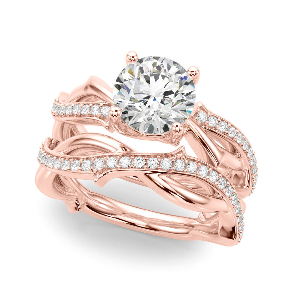 TWISTED SHANK ENGAGEMENT RING - Image 8