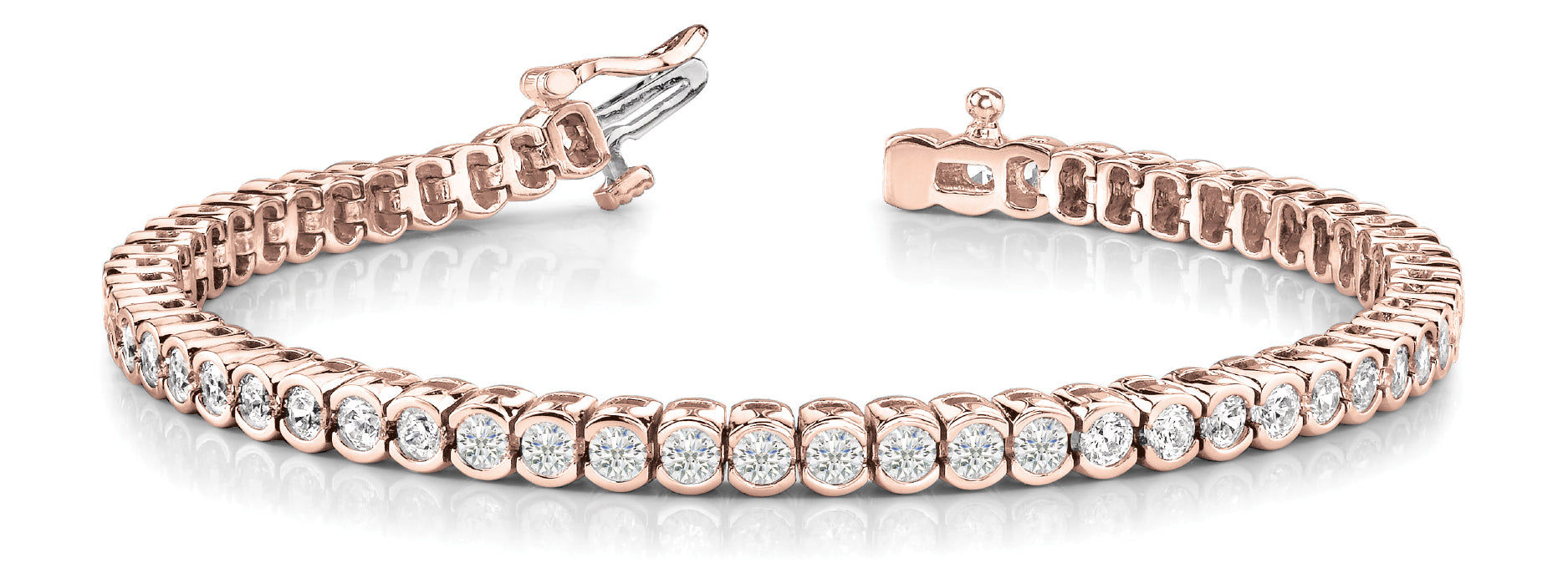 Bracelet In Line Bezel Set - Image 4