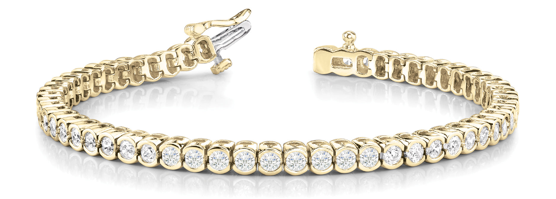 Bracelet In Line Bezel Set - Image 3