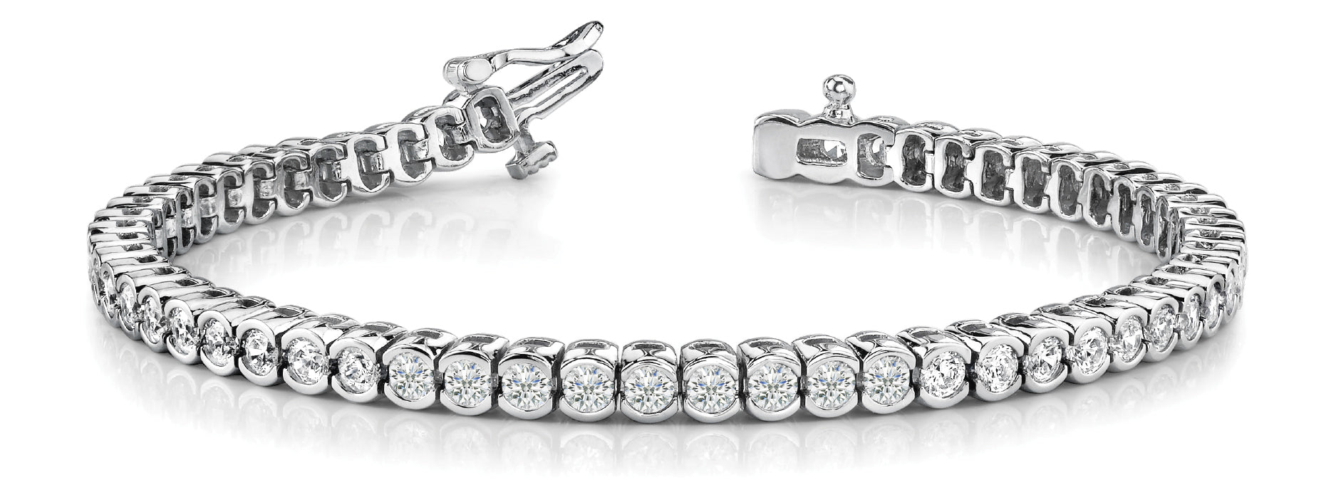 Bracelet In Line Bezel Set - Image 2