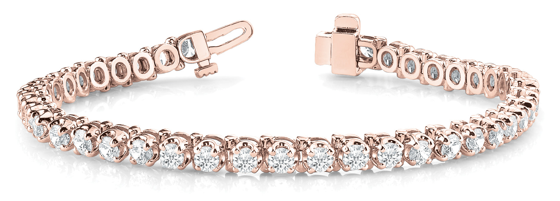 Bracelet In Line Prong Set - Image 3