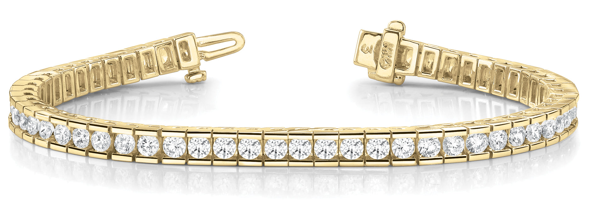 Bracelet In Line Channel Set - Image 3