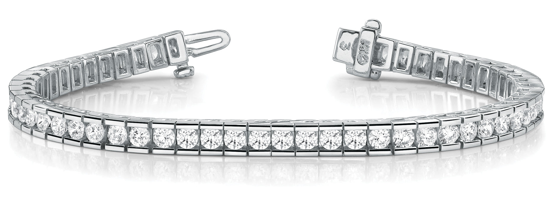 Bracelet In Line Channel Set - Image 2