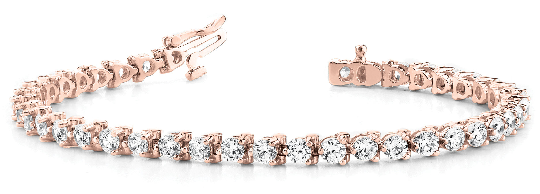 Bracelet In Line Prong Set - Image 3