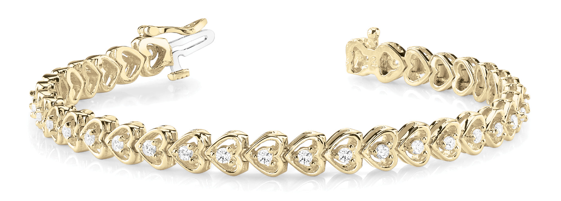 Bracelet In Line  Heart - Image 4