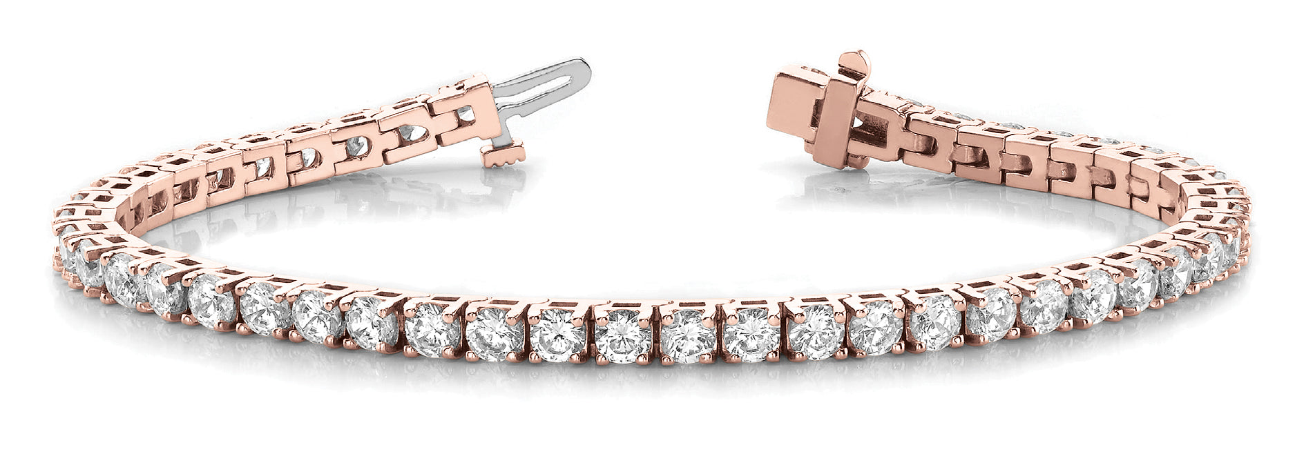 Bracelet In Line Prong Set - Image 4