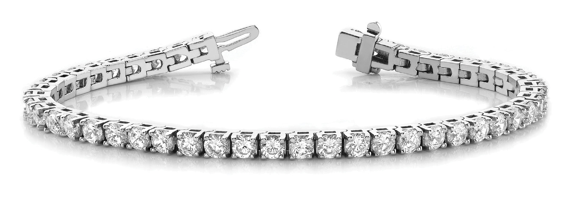Bracelet In Line Prong Set - Image 2