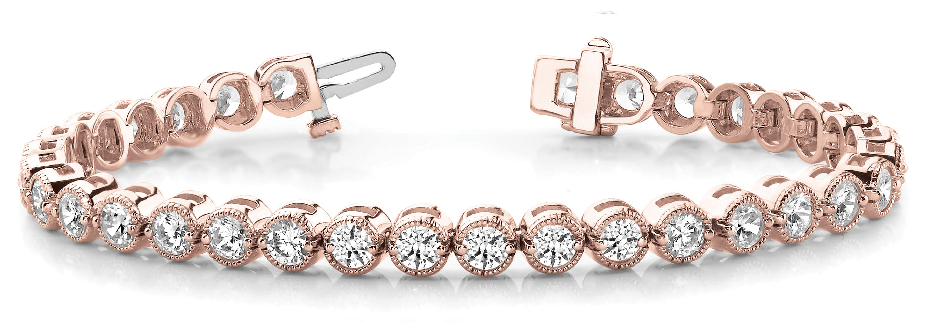 Bracelet In Line Prong Set - Image 3