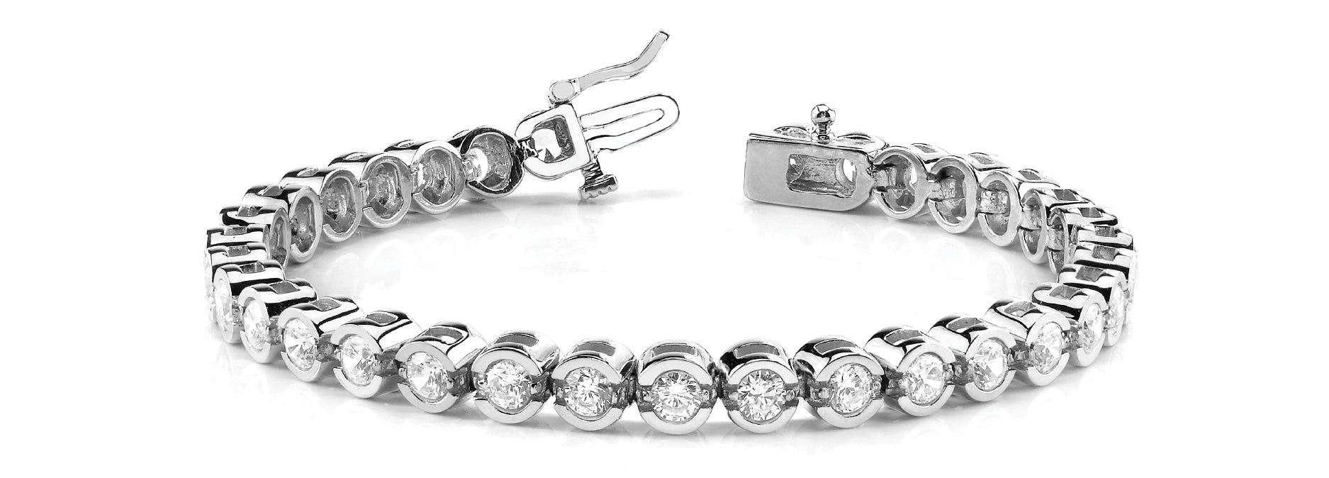 Bracelet In Line Bezel Set - Image 2