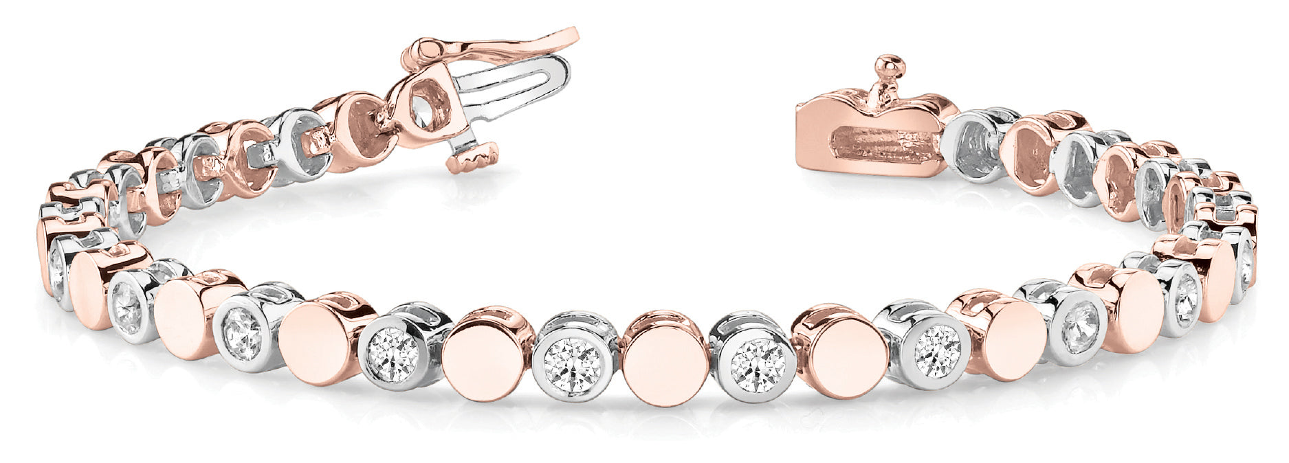 BEZ/SOLID RD LINK BRACELET - Image 3