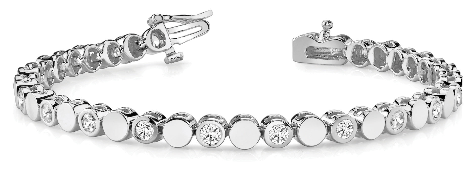 BEZ/SOLID RD LINK BRACELET - Image 2