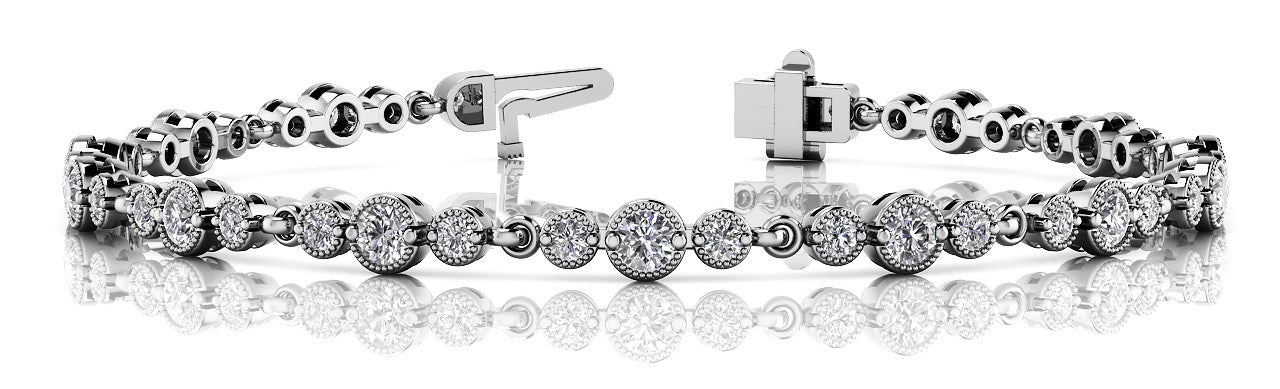 BRACELET WITH MILGRAIN - Image 2