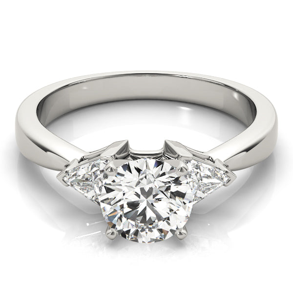 ENGAGEMENT RINGS 3 STONE TRILLION - Image 4