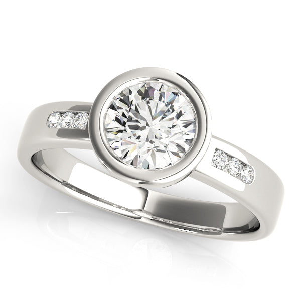 ENGAGEMENT RINGS SINGLE ROW CHANNEL SET - Image 2