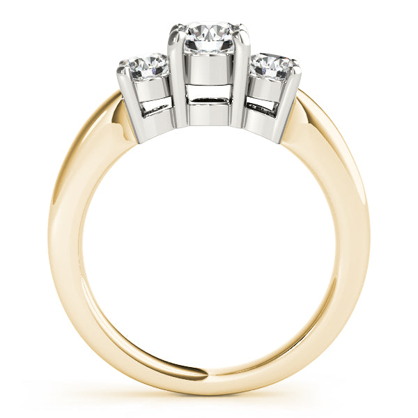 ENGAGEMENT RINGS 3 STONE ROUND - Image 6