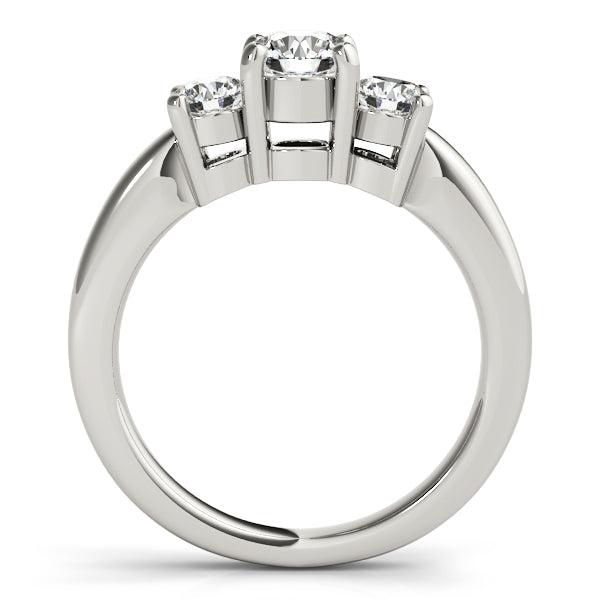 ENGAGEMENT RINGS 3 STONE ROUND - Image 5