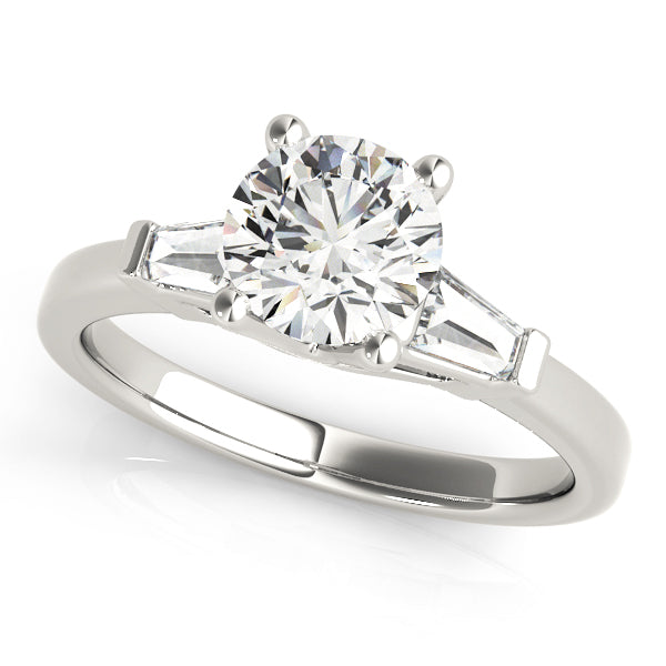 ENGAGEMENT RINGS FANCY SHAPE BAGUETTE REMOUNTS - Image 2