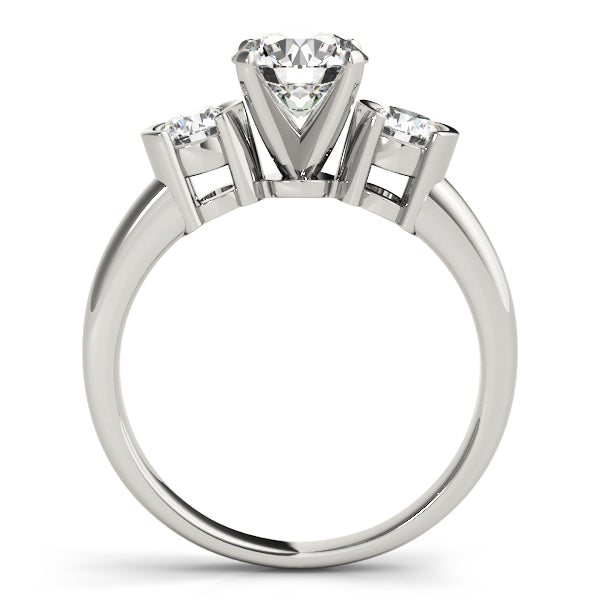 ENGAGEMENT RINGS 3 STONE ROUND - Image 8