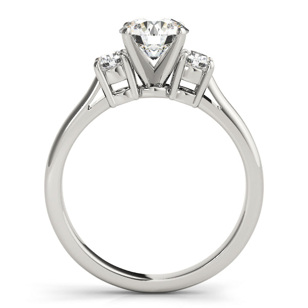 ENGAGEMENT RINGS 3 STONE ROUND - Image 3