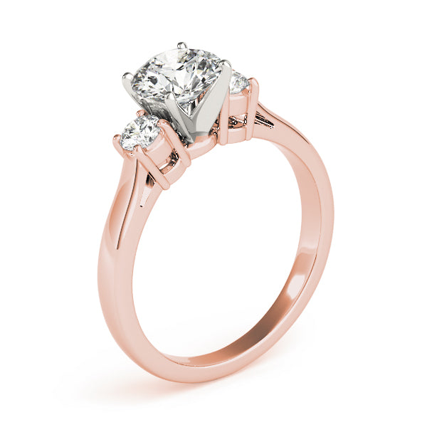 ENGAGEMENT RINGS 3 STONE ROUND - Image 10