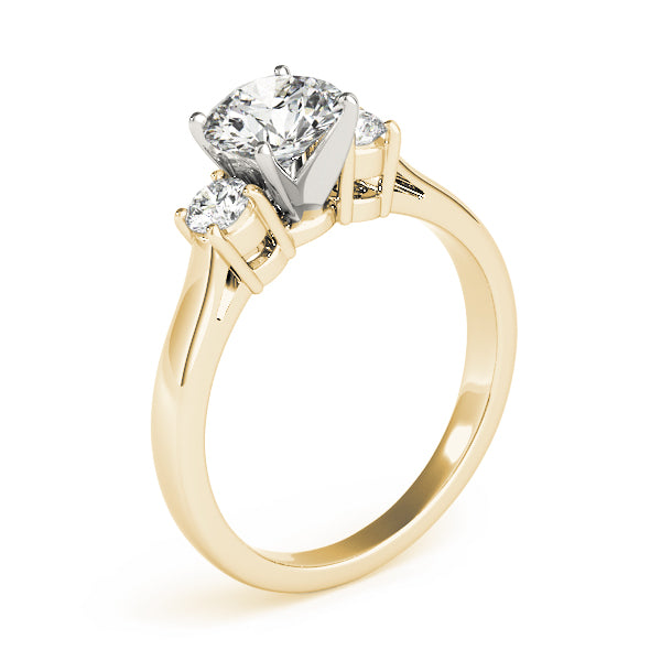ENGAGEMENT RINGS 3 STONE ROUND - Image 7