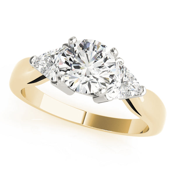 ENGAGEMENT RINGS 3 STONE TRILLION - Image 9