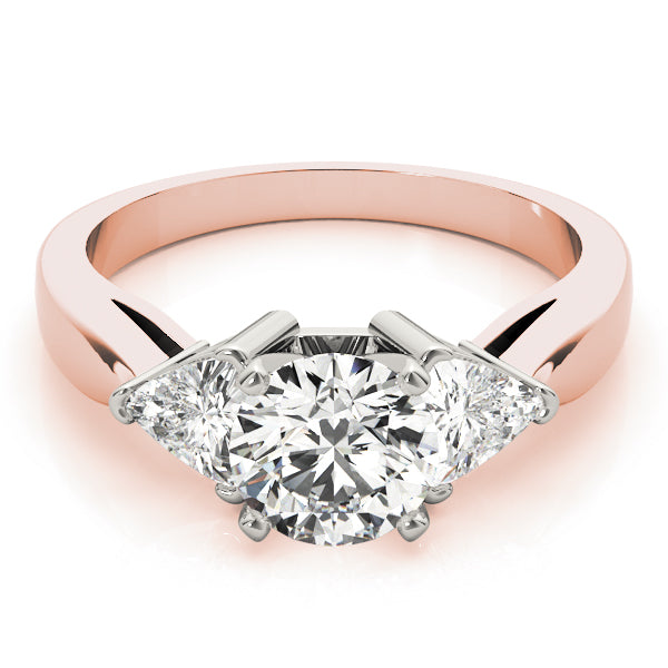 ENGAGEMENT RINGS 3 STONE TRILLION - Image 4
