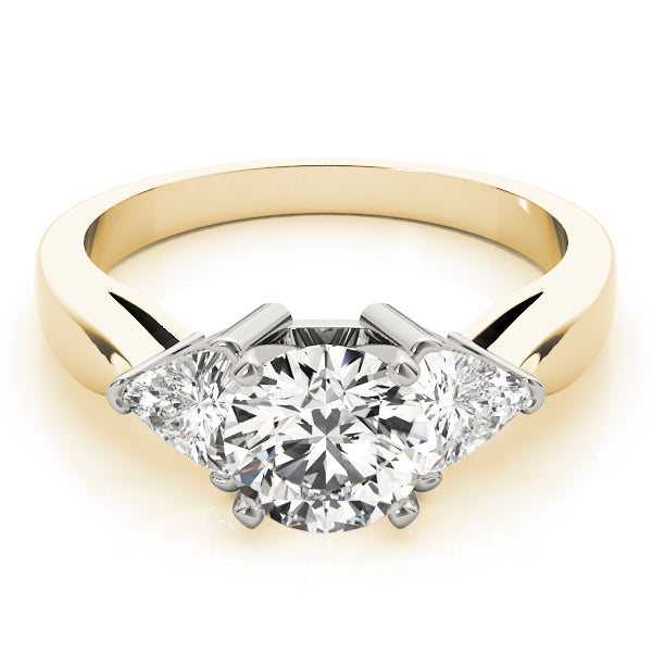 ENGAGEMENT RINGS 3 STONE TRILLION - Image 8
