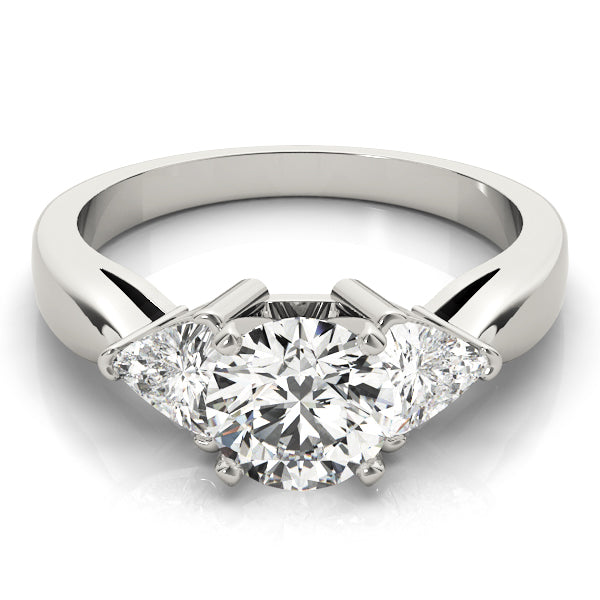 ENGAGEMENT RINGS 3 STONE TRILLION - Image 5