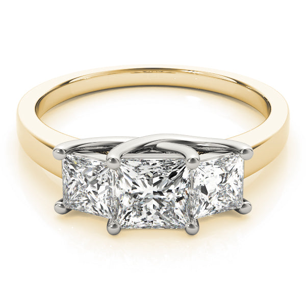 ENGAGEMENT RINGS 3 STONE PRINCESS - Image 6