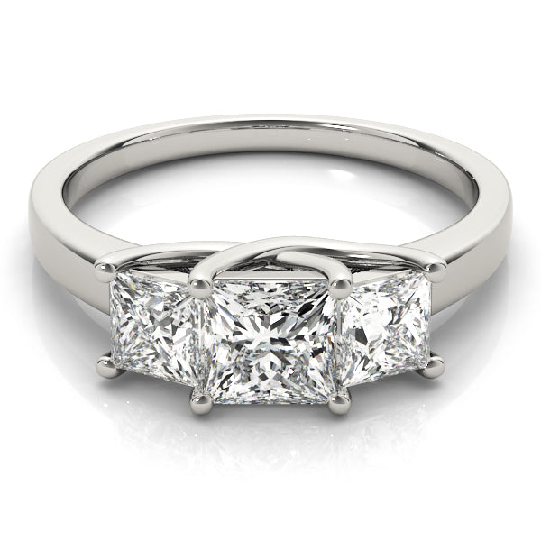 ENGAGEMENT RINGS 3 STONE PRINCESS - Image 5
