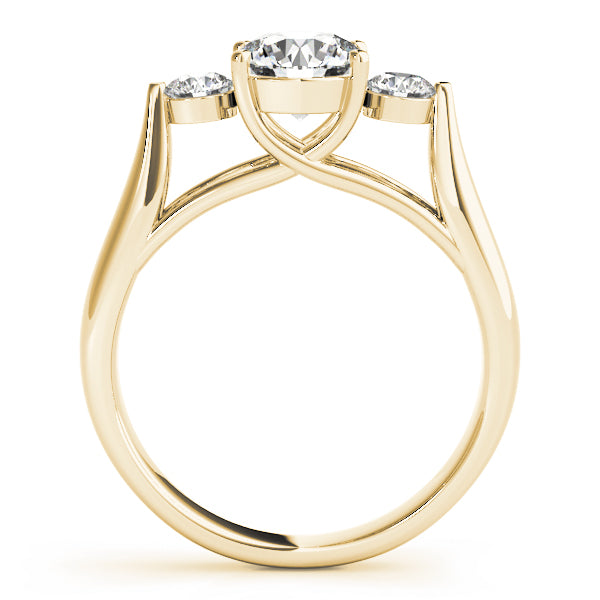 ENGAGEMENT RINGS 3 STONE ROUND - Image 4