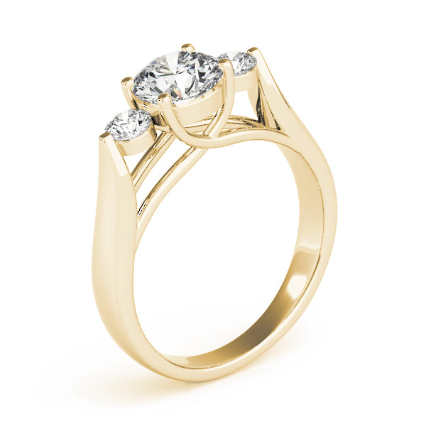 ENGAGEMENT RINGS 3 STONE ROUND - Image 8