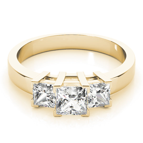 ENGAGEMENT RINGS 3 STONE PRINCESS - Image 6