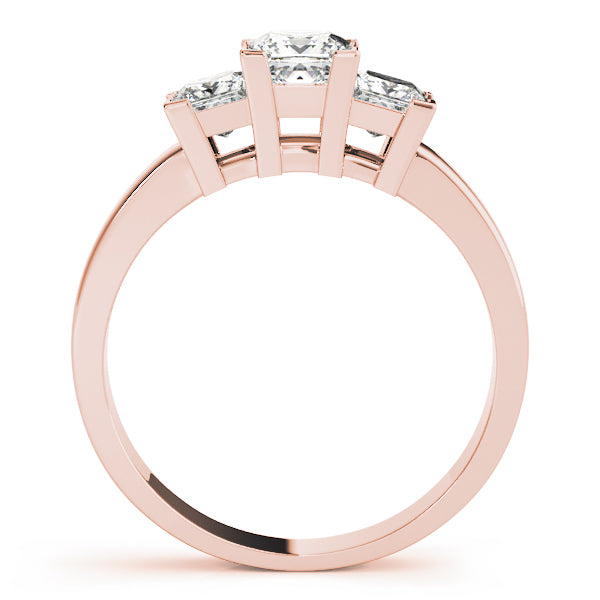 ENGAGEMENT RINGS 3 STONE PRINCESS - Image 3