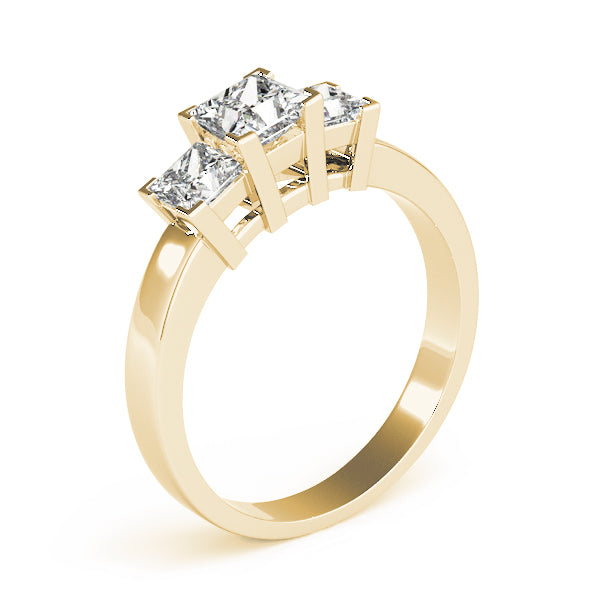 ENGAGEMENT RINGS 3 STONE PRINCESS - Image 10