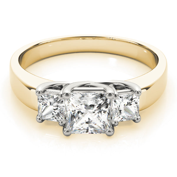 ENGAGEMENT RINGS 3 STONE PRINCESS - Image 10