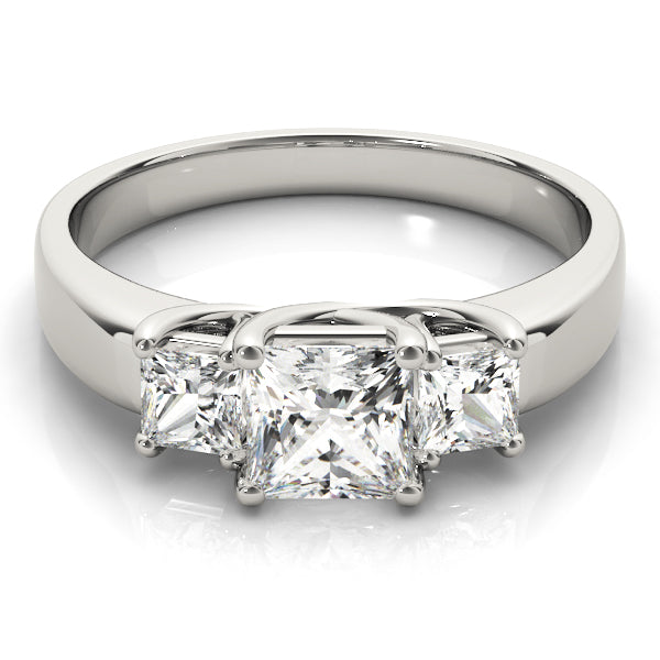 ENGAGEMENT RINGS 3 STONE PRINCESS - Image 3