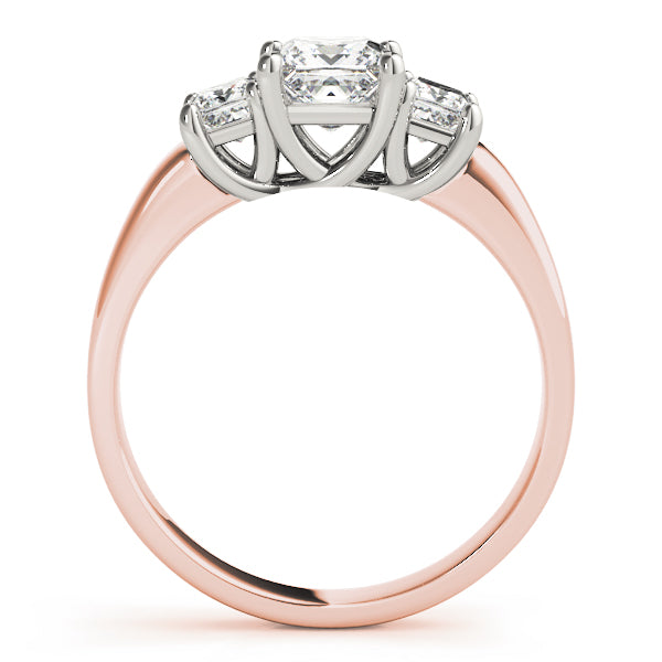 ENGAGEMENT RINGS 3 STONE PRINCESS - Image 4