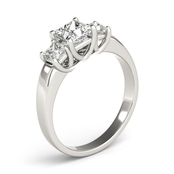 ENGAGEMENT RINGS 3 STONE PRINCESS - Image 6