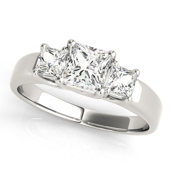 ENGAGEMENT RINGS 3 STONE PRINCESS - Image 2