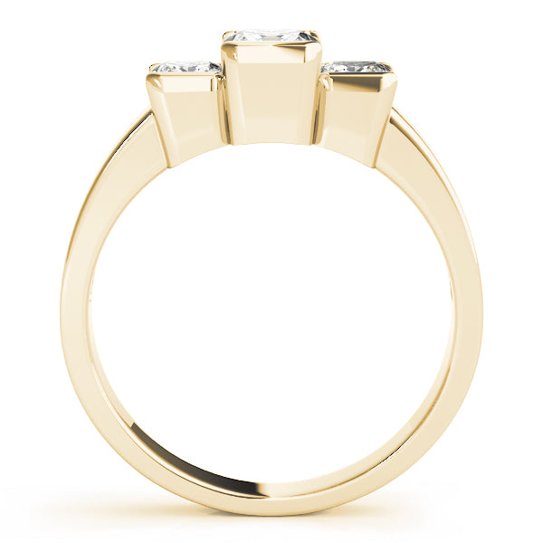 ENGAGEMENT RINGS 3 STONE PRINCESS - Image 9